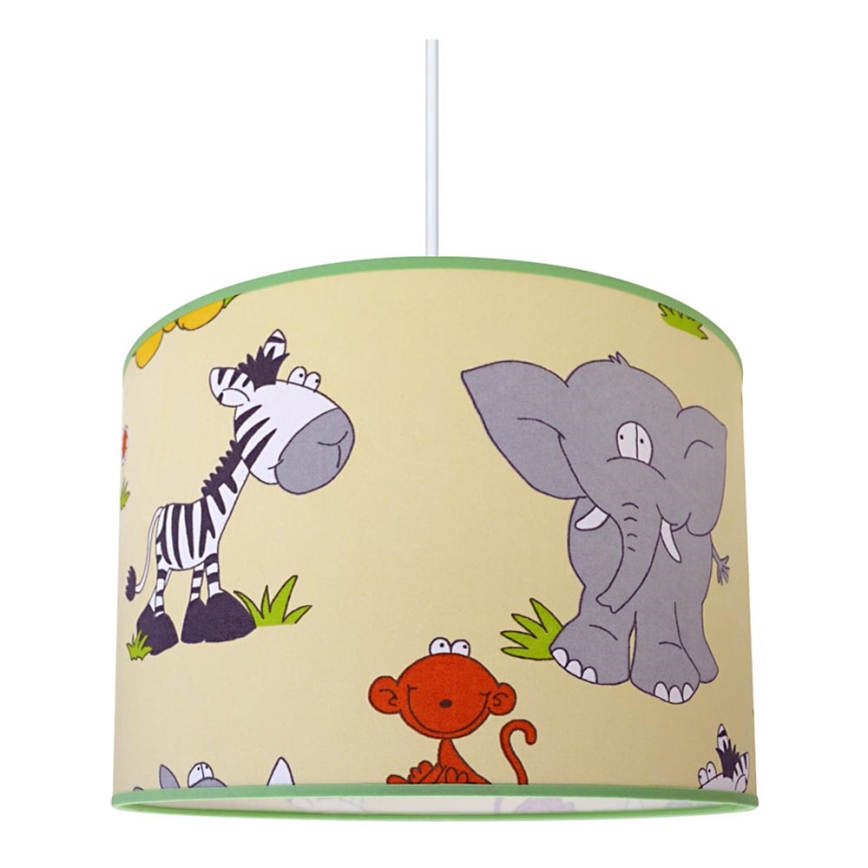 Candelabro de criança ZOO 1xE27/60W/230V