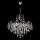 Candelabro de cristal de corrente 6xE27/60W/230V