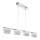 Candelabro de cristal num fio LED TRESANA 4xLED/5,8W/230V
