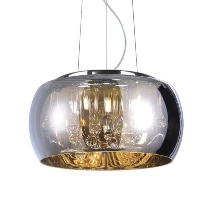 Candelabro de cristal num fio ROMEO 6xG9/8W/230V