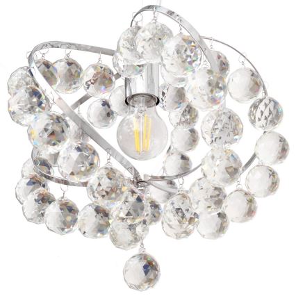 Candelabro de cristal num fio VIOLETA 1xE27/15W/230V