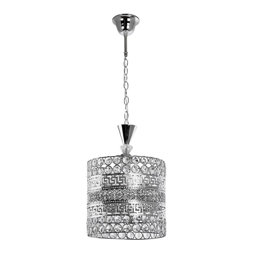 Candelabro de cristal pendurado 1xE27/60W/230V