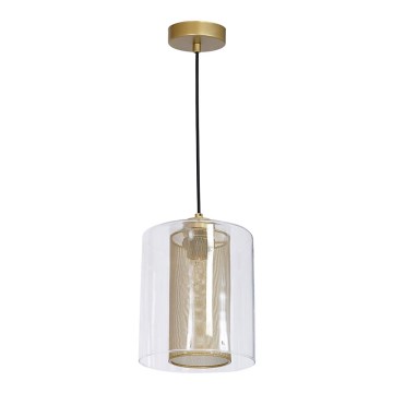Candelabro ELDA 1xE27/60W/230V dourado