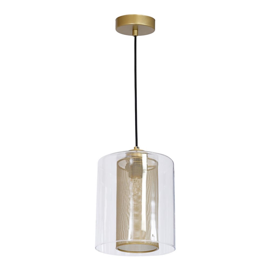 Candelabro ELDA 1xE27/60W/230V dourado