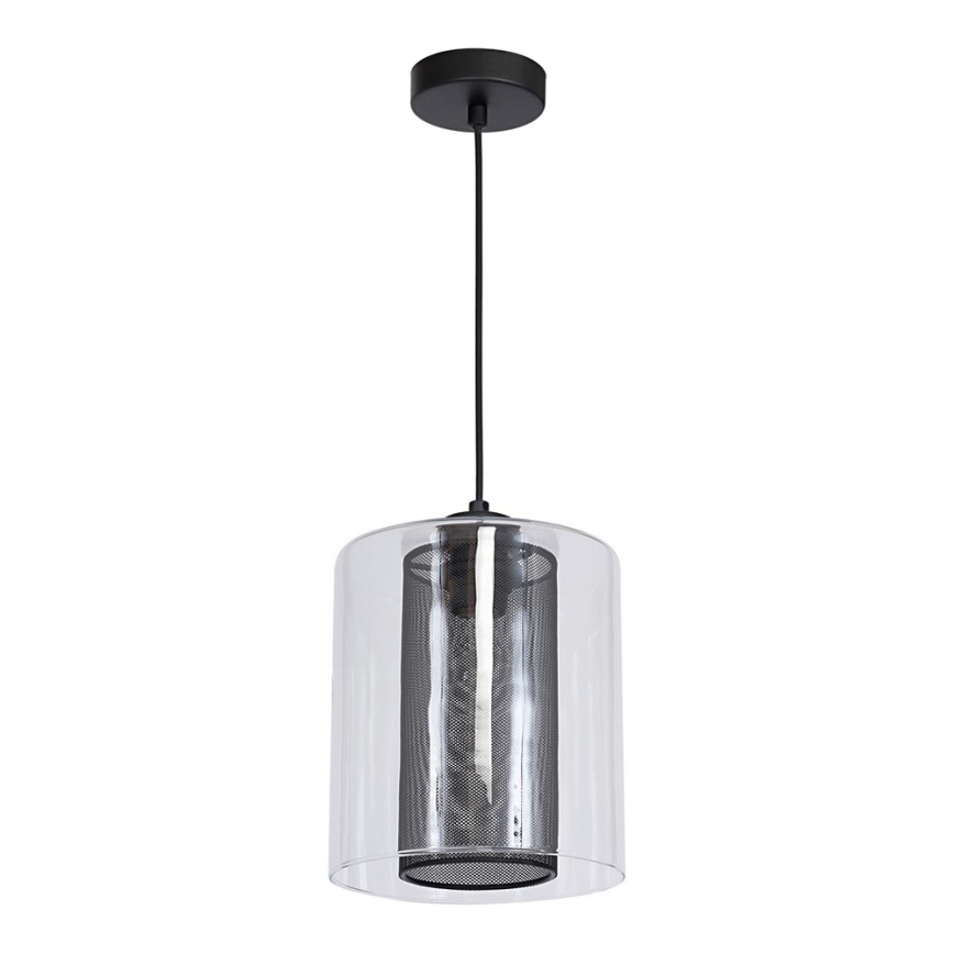 Candelabro ELDA 1xE27/60W/230V preto antigo
