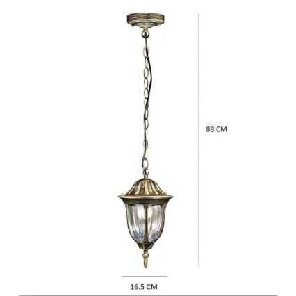 Candelabro exterior FLORENCJA 1xE27/20W/230V IP43
