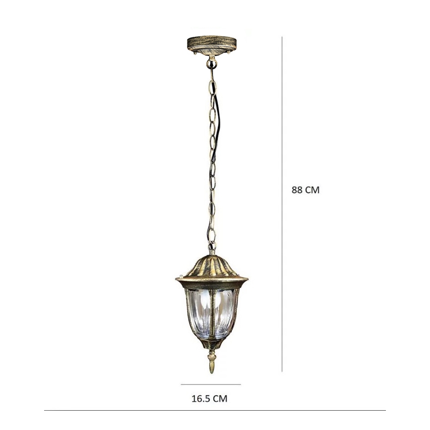 Candelabro exterior LED FLORENCJA 1xE27/10W/230V IP43