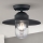 Candelabro fixo exterior EDWARD 1xE27/60W/230V IP44 preto