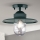Candelabro fixo exterior EDWARD 1xE27/60W/230V IP44 verde