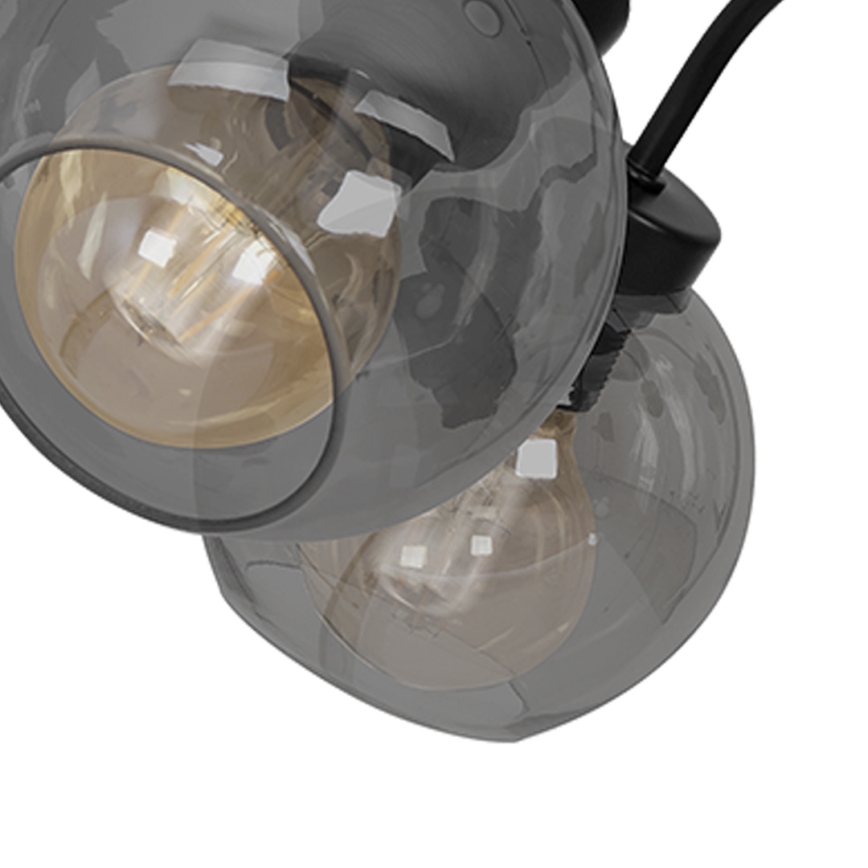 Candelabro fixo SOFIA 5xE27/60W/230V preto