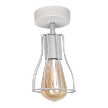 Candelabro fixo TUBE II 1xE27/15W/230V branco