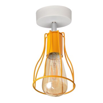 Candelabro fixo TUBE II 1xE27/15W/230V laranja