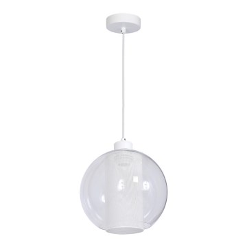 Candelabro FUNA 1xE27/60W/230V branco