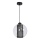 Candelabro FUNA 1xE27/60W/230V preto antigo
