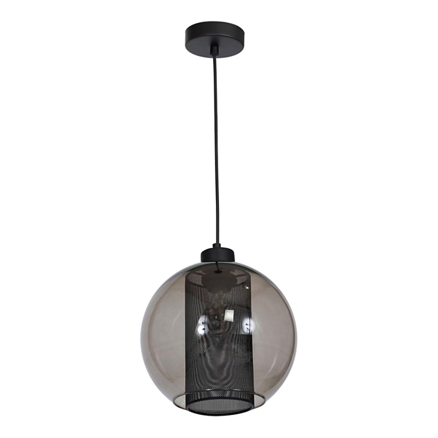 Candelabro FUNA 1xE27/60W/230V preto antigo