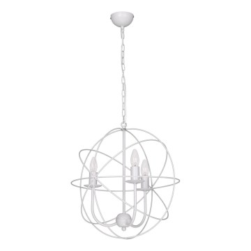 Candelabro GLOBE 3 3xE14/60W branco