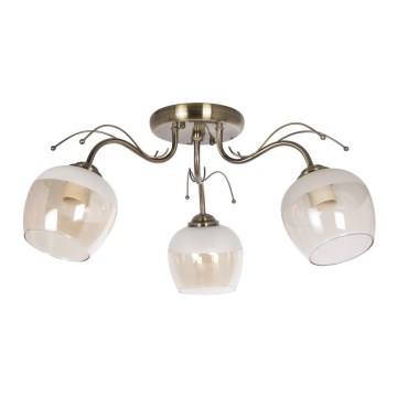 Candelabro integrado 3xE27/60W/230V
