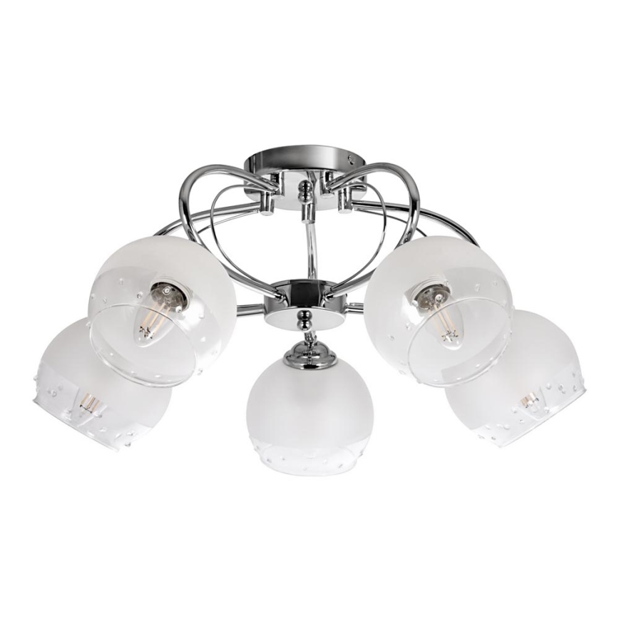 Candelabro integrado 5xE27/60W/230V