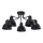 Candelabro integrado 5xE27/60W/230V