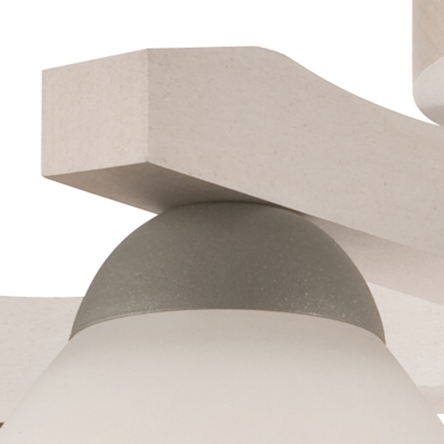 Candelabro integrado ADRIANO 5xE27/60W/230V faia - FSC certificado