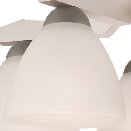 Candelabro integrado ADRIANO 5xE27/60W/230V faia - FSC certificado