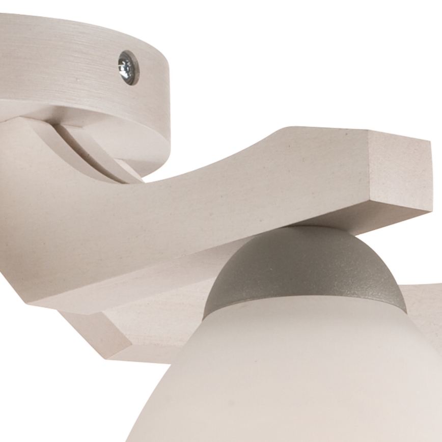 Candelabro integrado ADRIANO 5xE27/60W/230V faia - FSC certificado