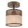 Candelabro integrado ANDREA 1xE27/60W/230V faia - FSC certificado
