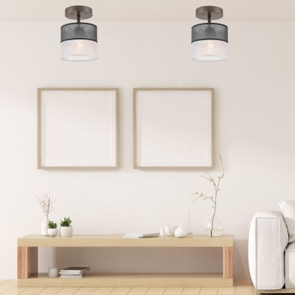 Candelabro integrado ANDREA 1xE27/60W/230V faia - FSC certificado