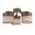 Candelabro integrado ANDREA 3xE27/60W/230V faia - FSC certificado