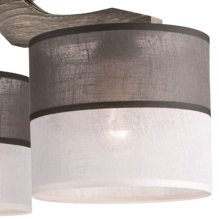 Candelabro integrado ANDREA 3xE27/60W/230V - FSC certificado
