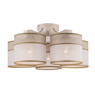 Candelabro integrado ANDREA 5xE27/60W/230V - FSC certificado