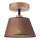 Candelabro integrado ANTONIO 1xE14/40W/230V castanho/carvalho