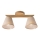 Candelabro integrado ANTONIO 2xE14/40W/230V carvalho