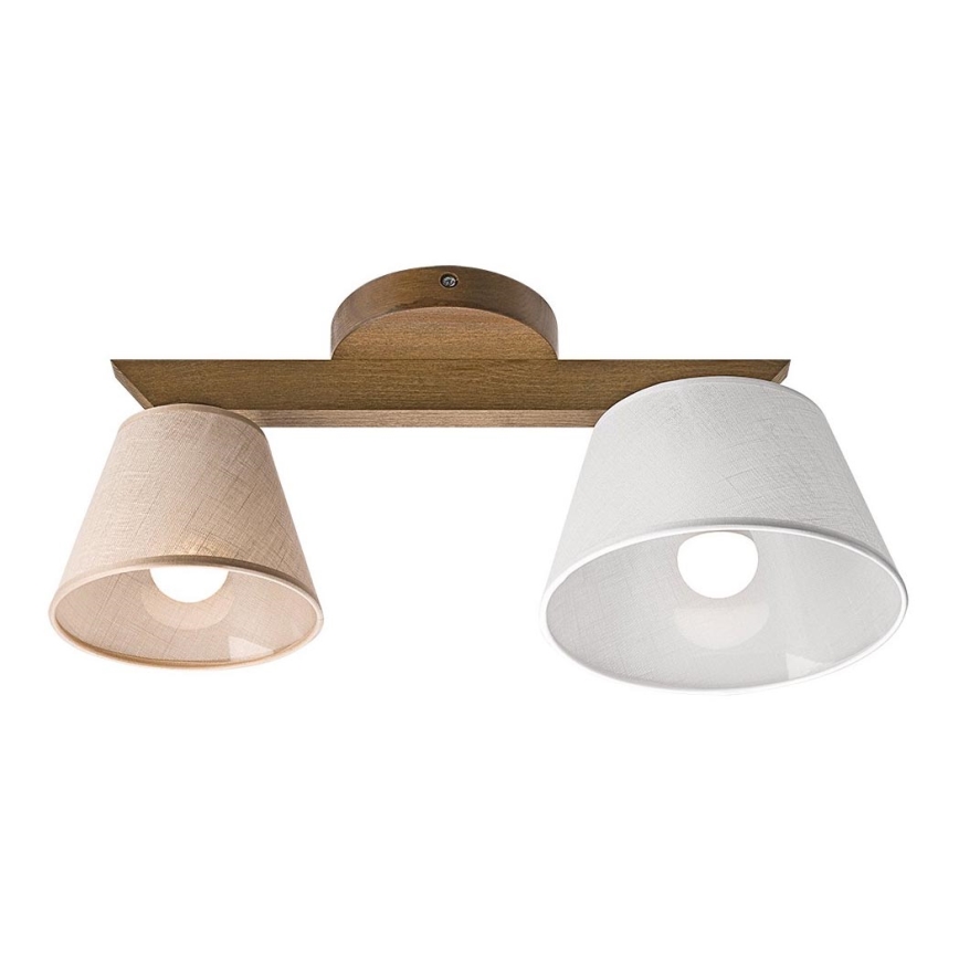 Candelabro integrado ANTONIO 2xE14/40W/230V faia