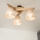 Candelabro integrado ANTONIO 3xE14/40W/230V carvalho