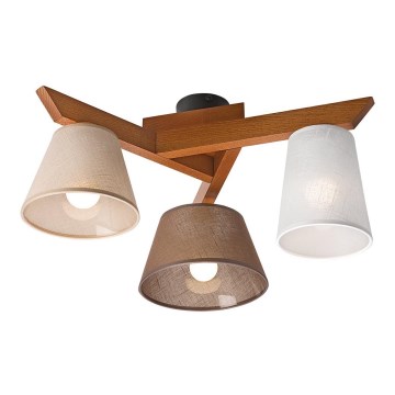 Candelabro integrado ANTONIO 3xE14/40W/230V faia