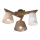 Candelabro integrado ANTONIO 3xE14/40W/230V faia