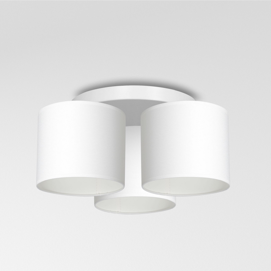Candelabro integrado ARDEN 3xE27/60W/230V branco