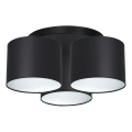 Candelabro integrado ARDEN 3xE27/60W/230V preto/branco
