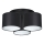 Candelabro integrado ARDEN 3xE27/60W/230V preto/branco