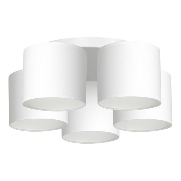 Candelabro integrado ARDEN 5xE27/60W/230V branco