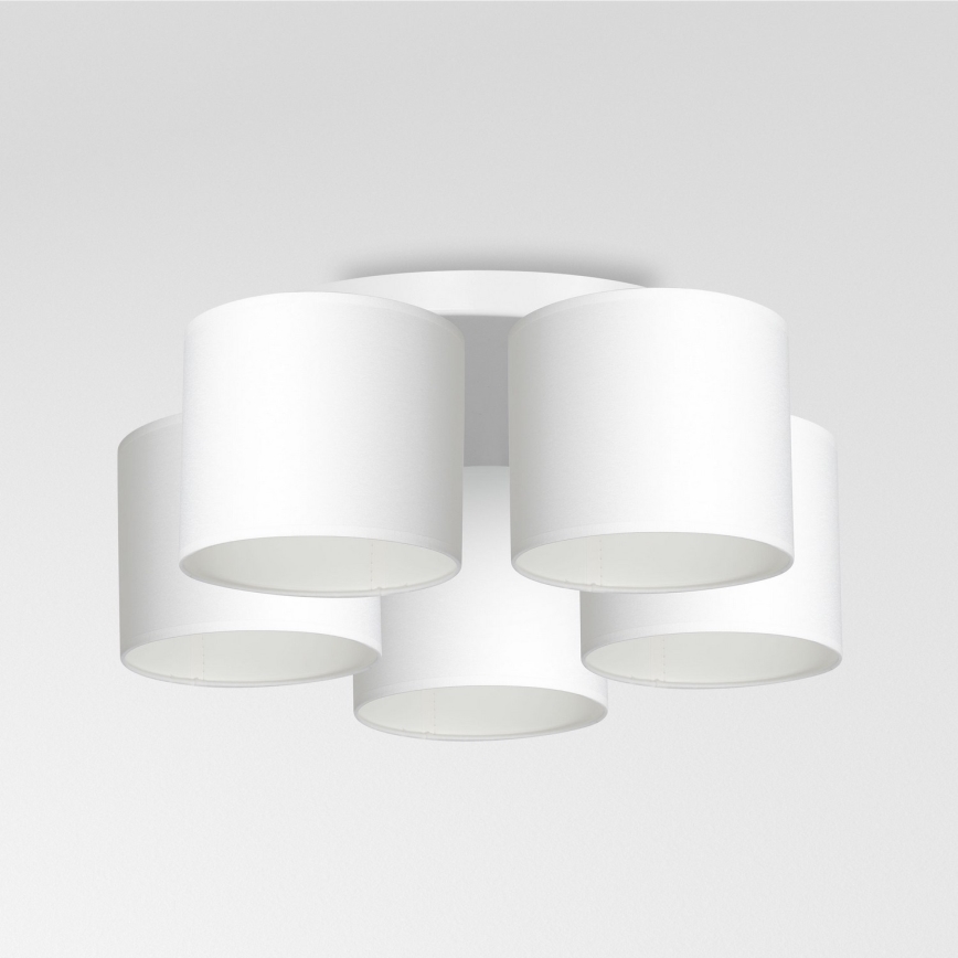 Candelabro integrado ARDEN 5xE27/60W/230V branco
