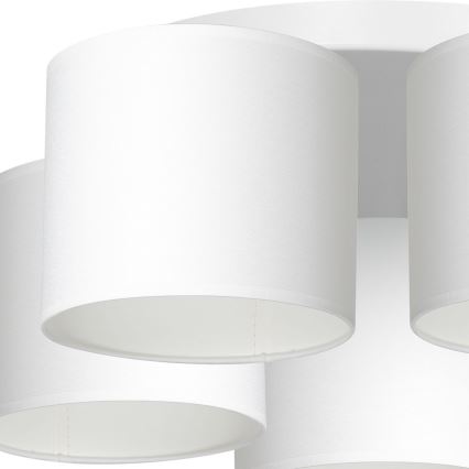Candelabro integrado ARDEN 5xE27/60W/230V branco