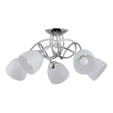Candelabro integrado BALENA 5xE27/60W/230V