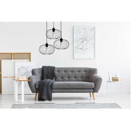 Candelabro integrado BOCCA 3xE27/60W/230V