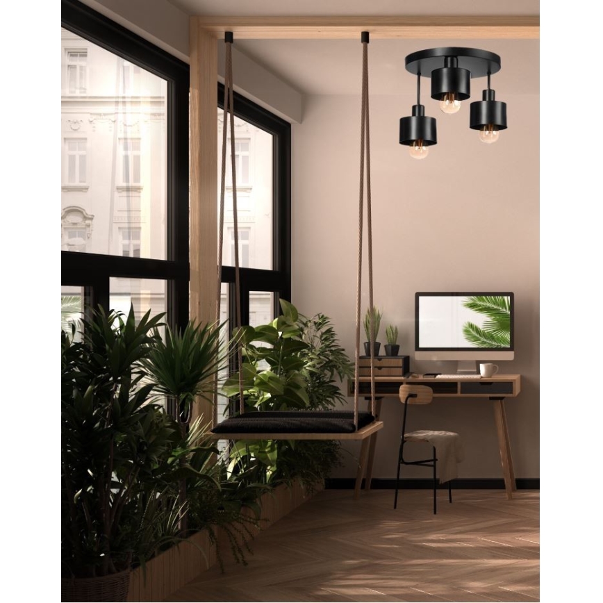 Candelabro integrado BODO 3xE27/60W/230V