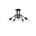 Candelabro integrado CAMILLA 5xE27/60W/230V
