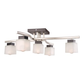 Candelabro integrado DANA 5xE14/40W/230V faia - FSC certificado