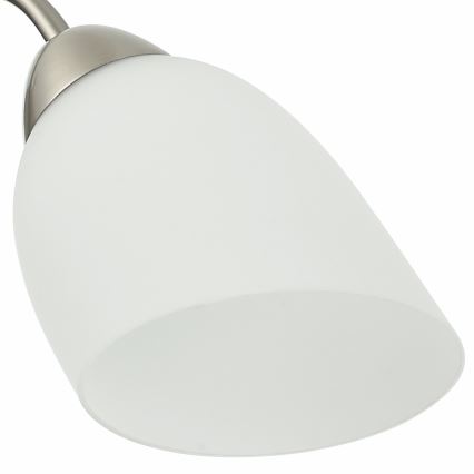 Candelabro integrado DONNA 3xE27/60W/230V níquel