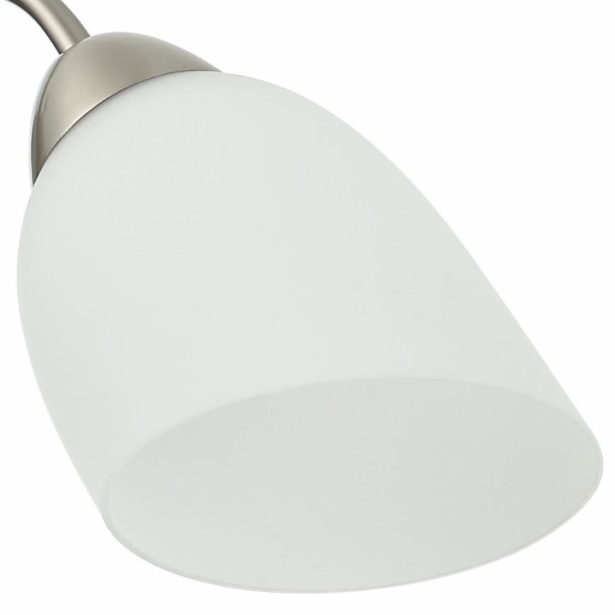 Candelabro integrado DONNA 3xE27/60W/230V níquel